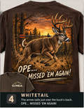 Whitetail artwork preview; garment shown is a concept mockup, final Hoodie placement pending