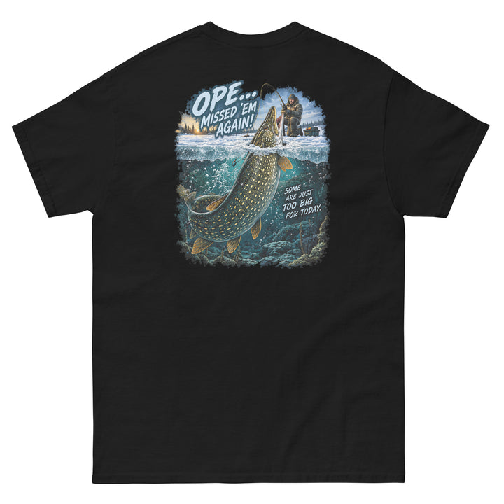 O’MEA™ Northern Pike — Classic Tee, black, back 