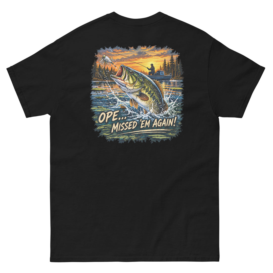 O’MEA™ Bass — Classic Tee, black, back 