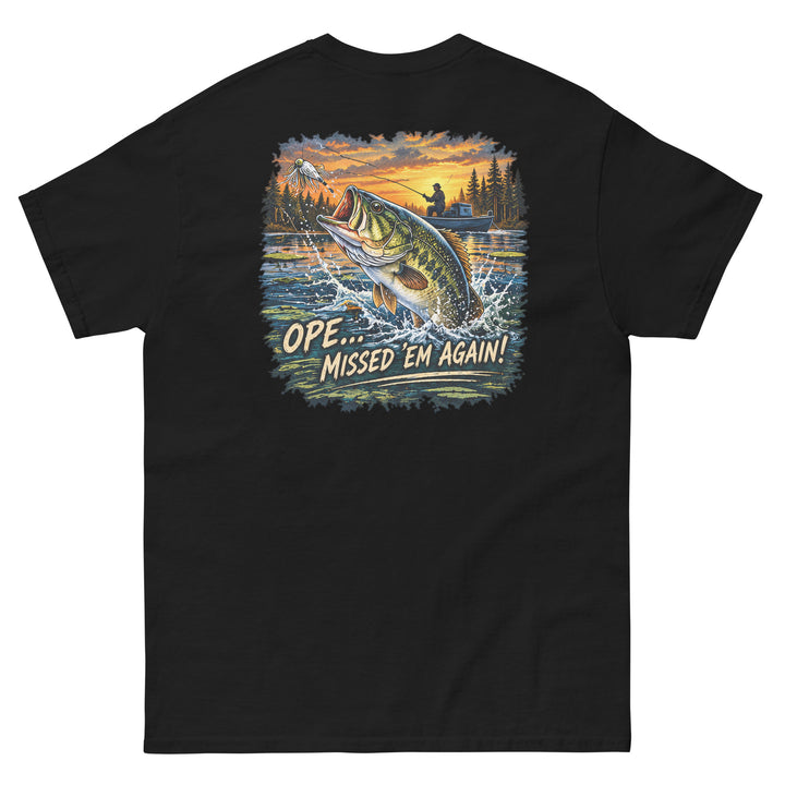 O’MEA™ Bass — Classic Tee, black, back 