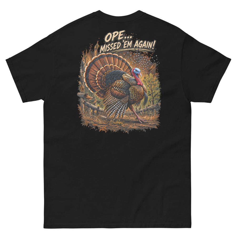 O’MEA™ Turkey — Classic Tee, black, back #color_black