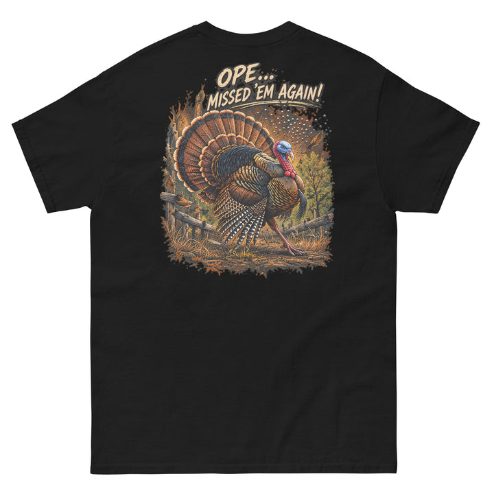 O’MEA™ Turkey — Classic Tee, black, back 