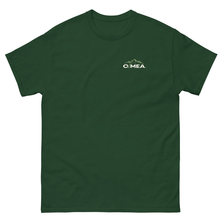 O’MEA™ Golf — Near-Miss Putt — Classic Tee, forest green, front 