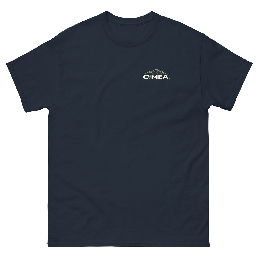 O’MEA™ Bass — Classic Tee, navy, front 