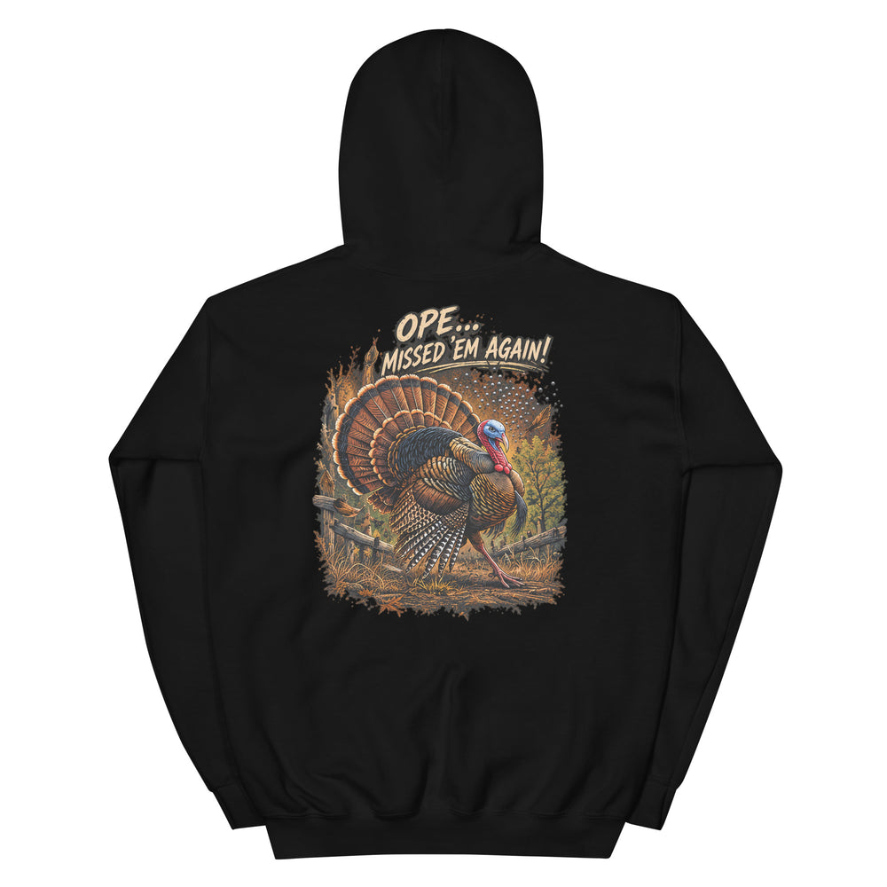 O’MEA™ Turkey — Hoodie, black, back #color_black