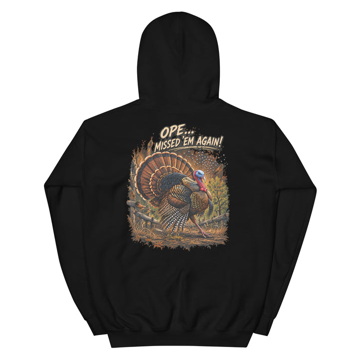 O’MEA™ Turkey — Hoodie, black, back 