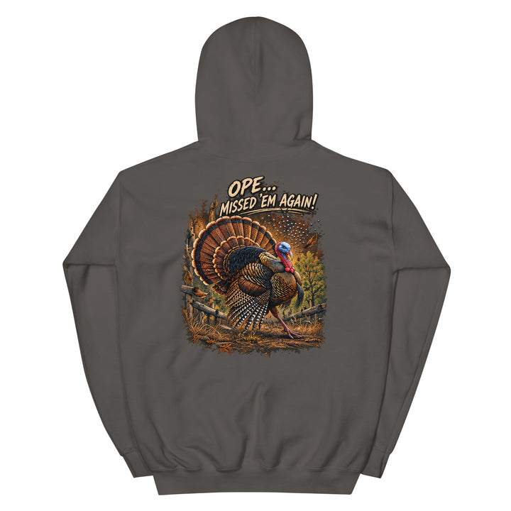 O’MEA™ Turkey — Hoodie, charcoal, back 