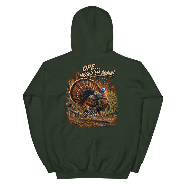 O’MEA™ Turkey — Hoodie, forest green, back 