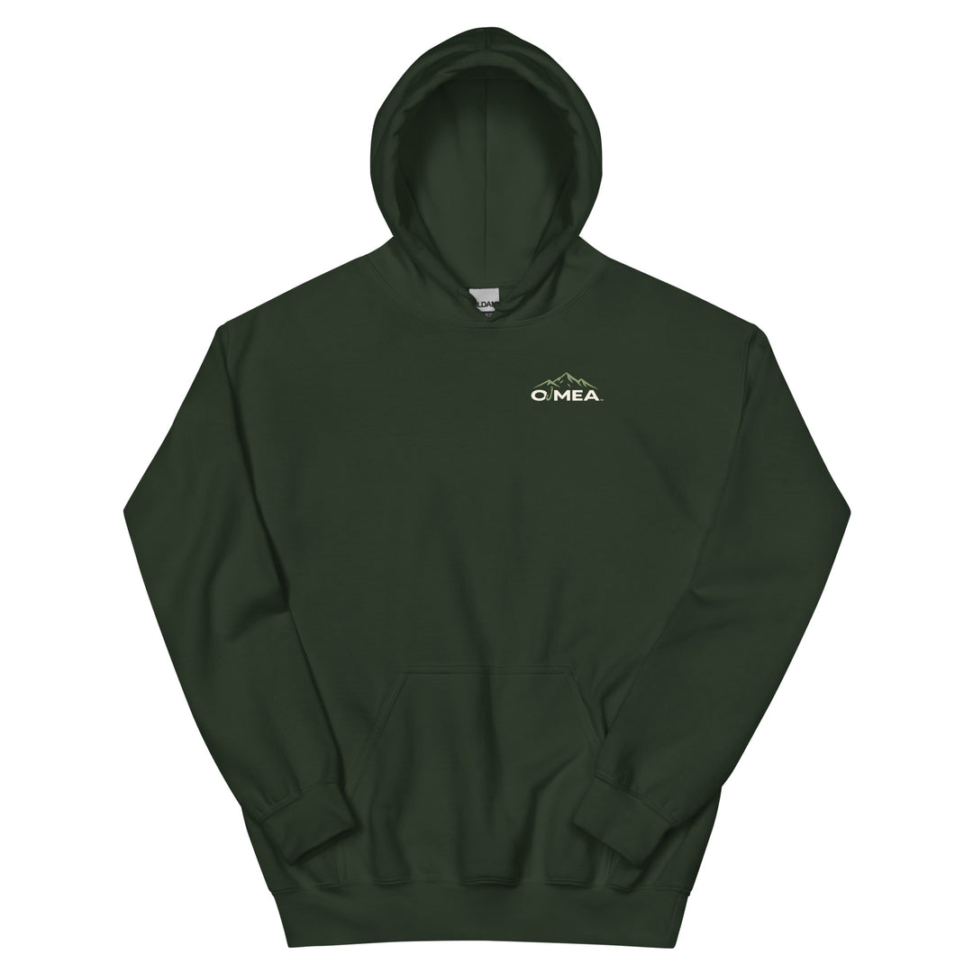 O’MEA™ Eelpout — Hoodie, forest green, front 