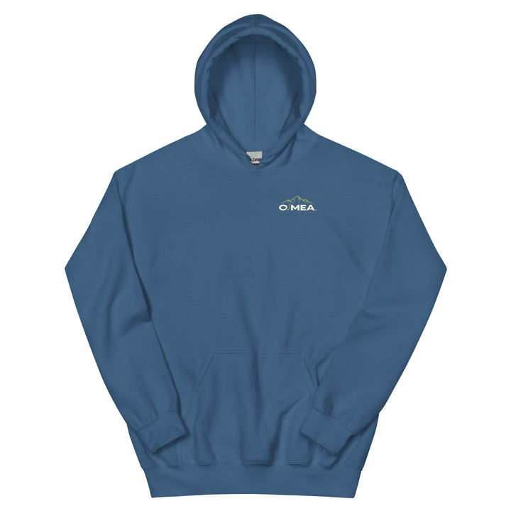 O’MEA™ Whitetail — Hoodie, indigo blue, front 