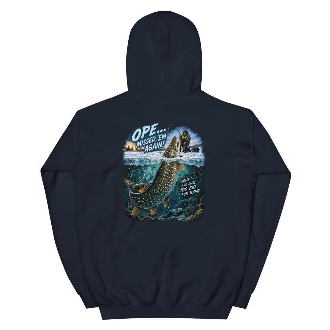 O’MEA™ Northern Pike — Hoodie, navy, back 
