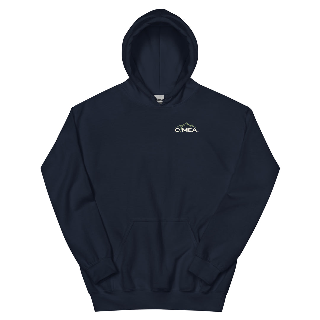 O’MEA™ Walleye — Missed Bait — Hoodie, navy, front 