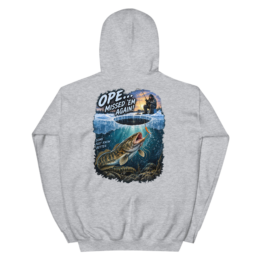 O’MEA™ Eelpout — Hoodie, sport grey, back 