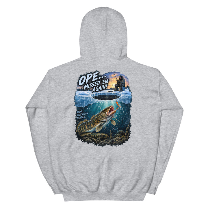 O’MEA™ Eelpout — Hoodie, sport grey, back 