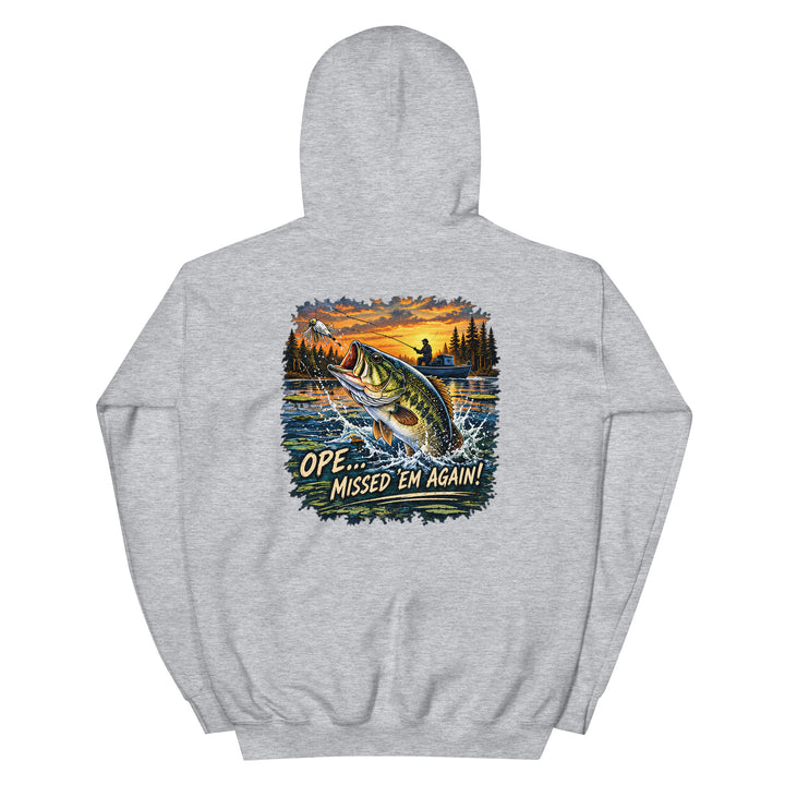 O’MEA™ Bass — Hoodie, sport grey, back 