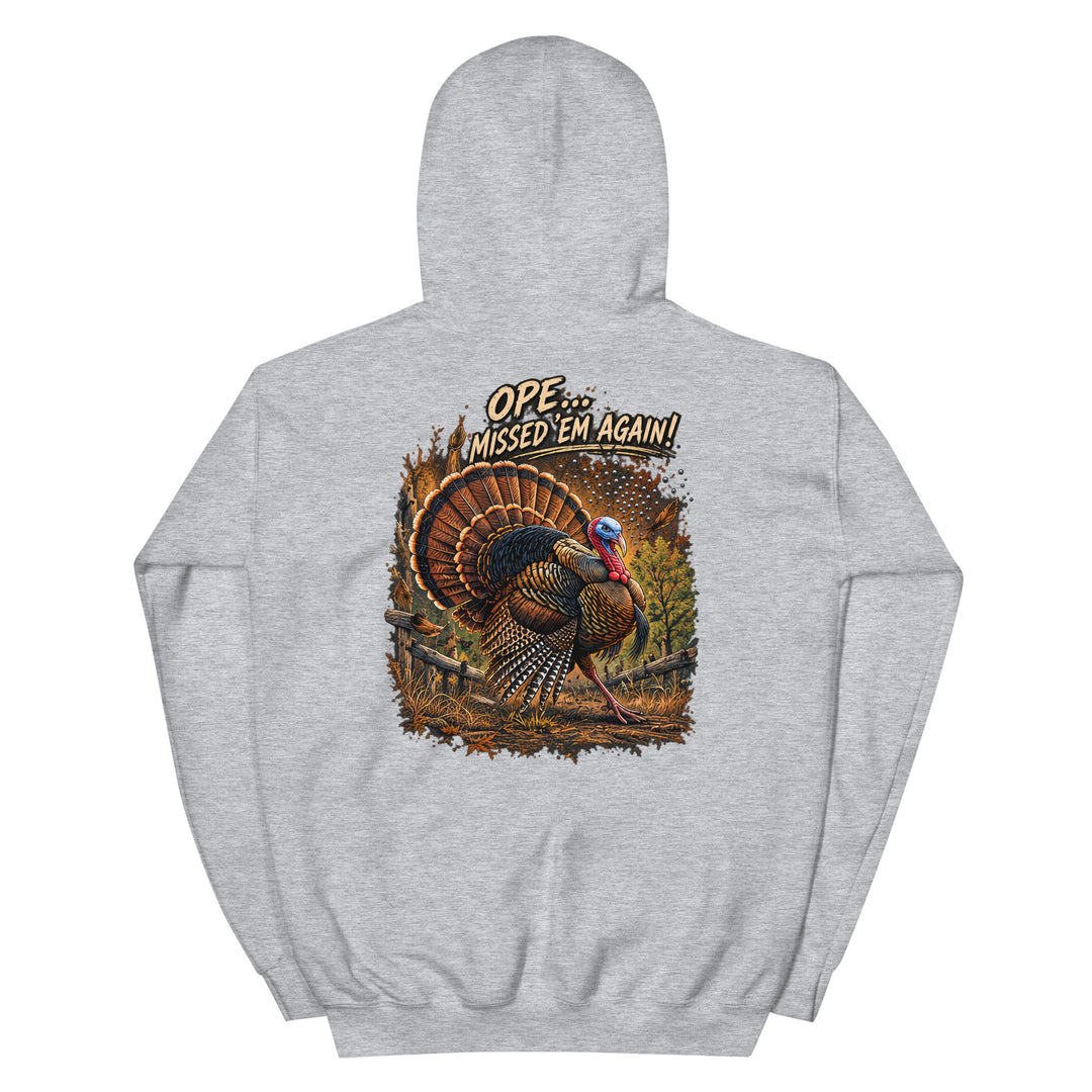 O’MEA™ Turkey — Hoodie, sport grey, back 