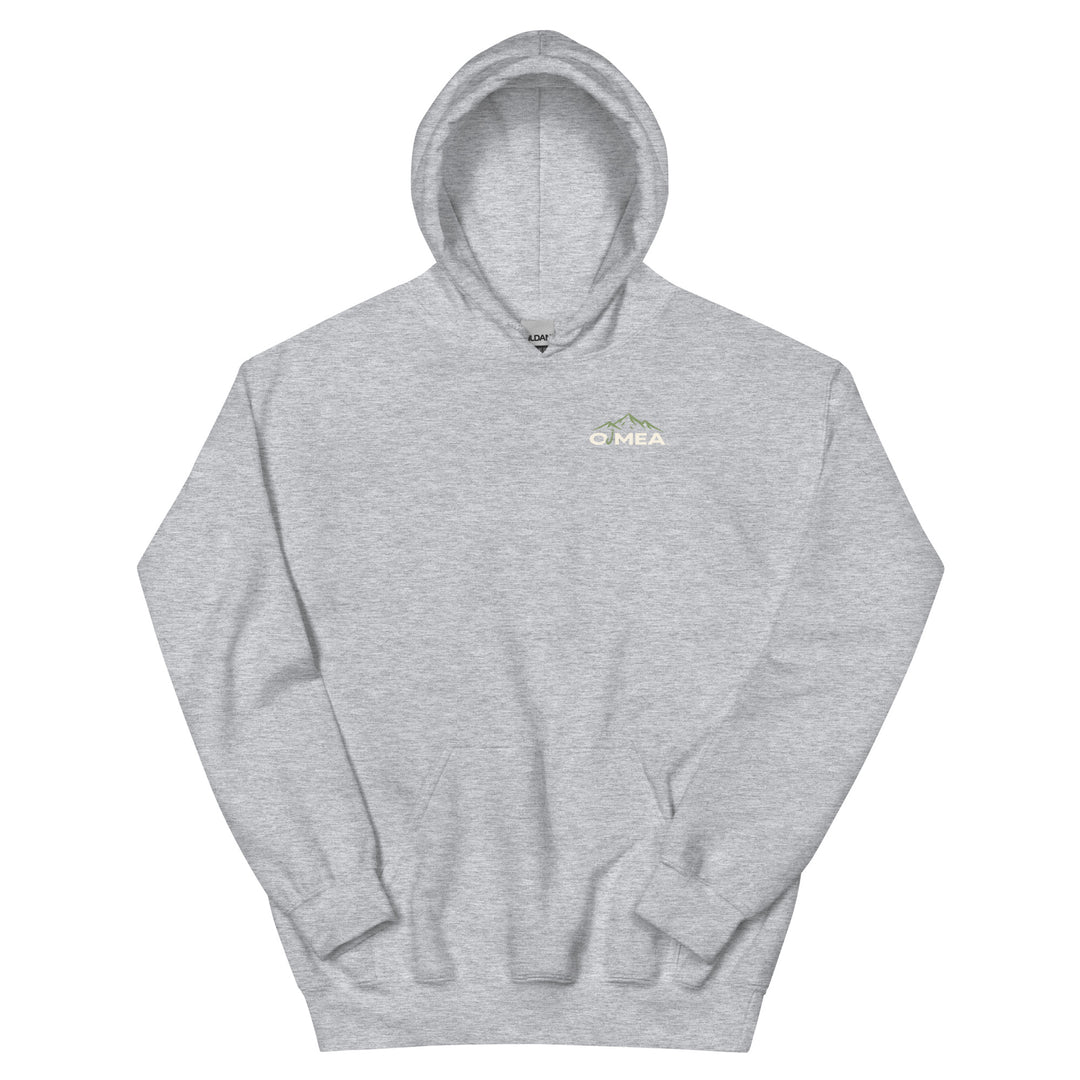 O’MEA™ Whitetail — Hoodie, sport grey, front 