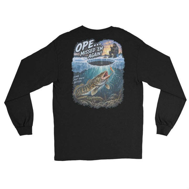 O’MEA Eelpout long sleeve, black, back 