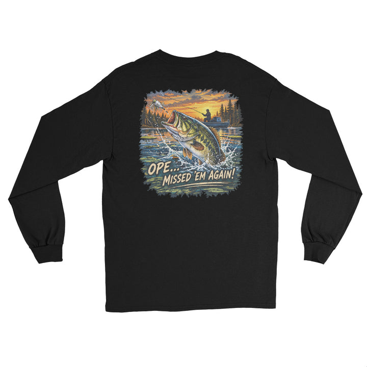 O’MEA Bass long sleeve, black, back 