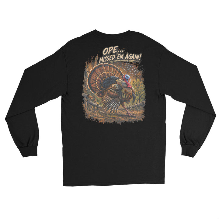 O’MEA™ Turkey — Long Sleeve, black, back 