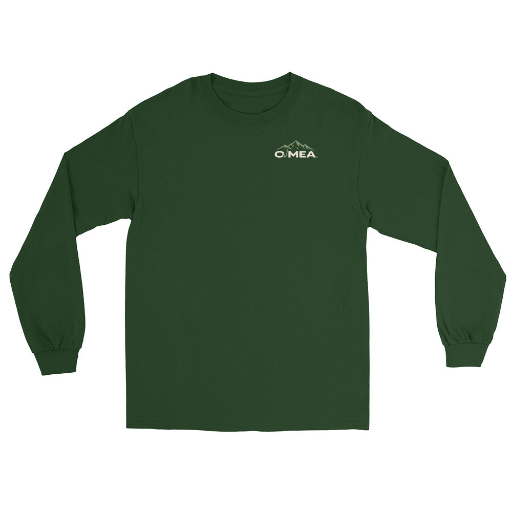 O’MEA™ Turkey — Long Sleeve, forest green, front 