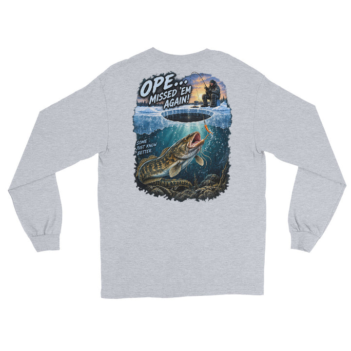 O’MEA Eelpout long sleeve, sport grey, back 