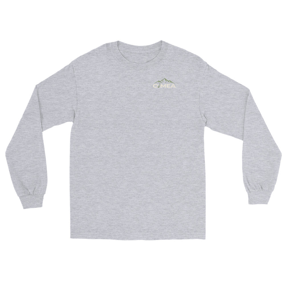 O’MEA™ Almost Married — Long Sleeve, sport grey, front 