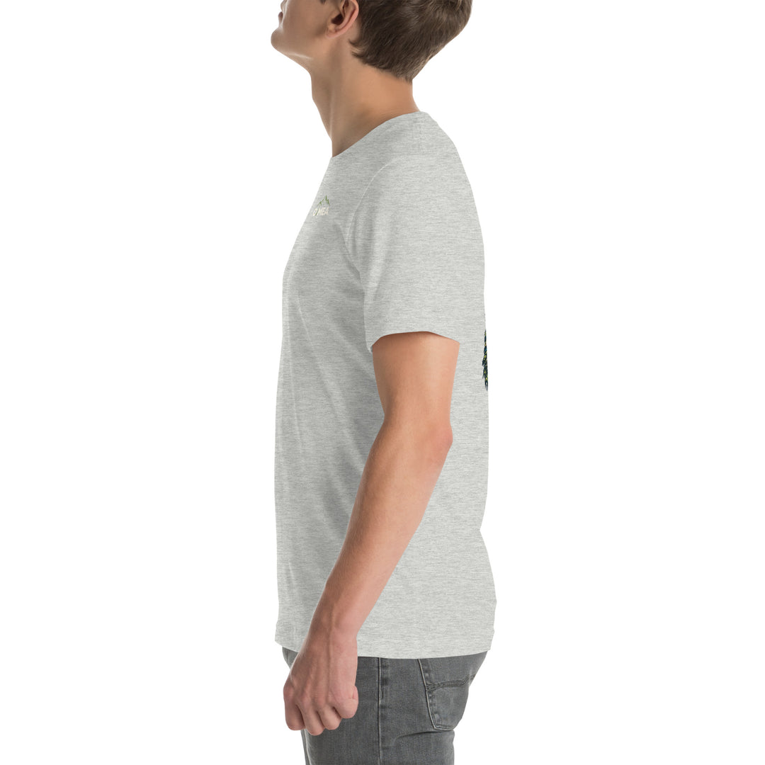O’MEA™ Bass — Premium Tee, athletic heather, left 