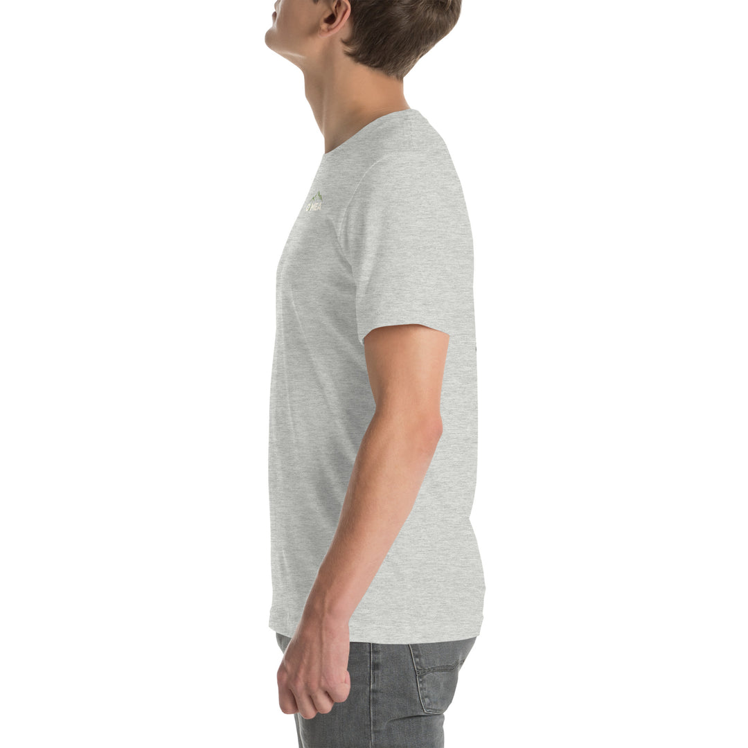 O’MEA™ Almost Married — Premium Tee, athletic heather, left 