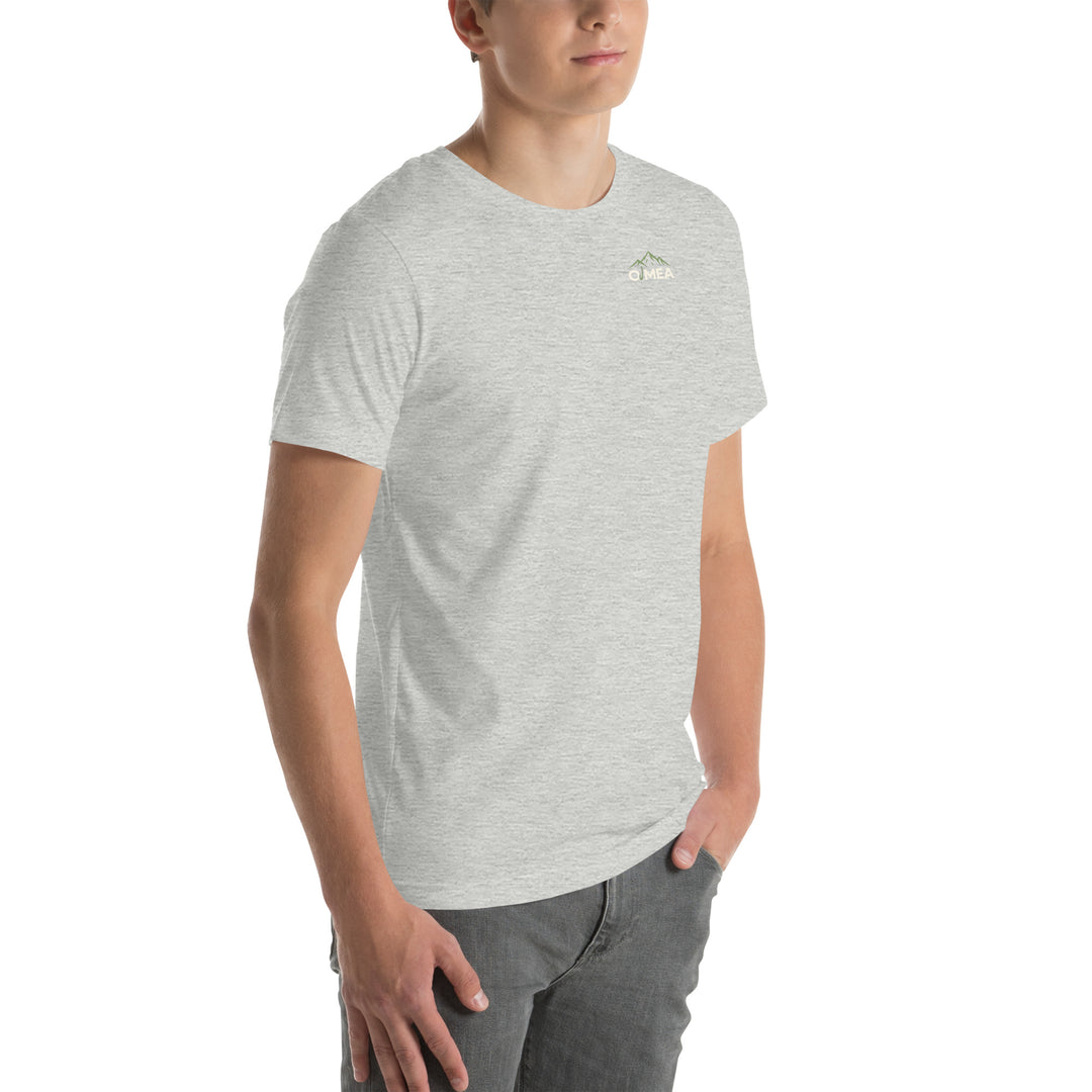 O’MEA™ Whitetail — Premium Tee, athletic heather, right-front 