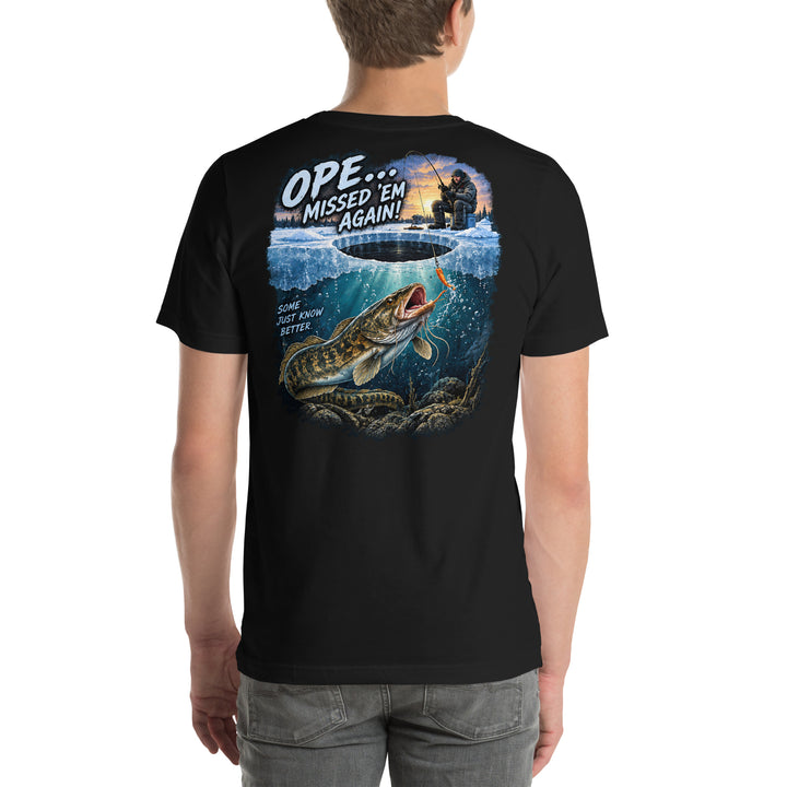O’MEA™ Eelpout — Premium Tee, black, back 