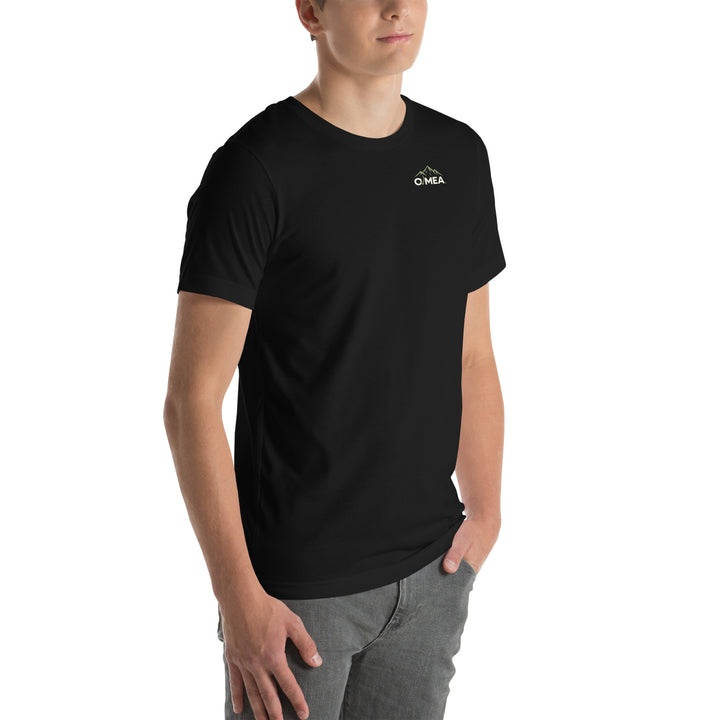 O’MEA™ Almost Married — Premium Tee, black, right-front 