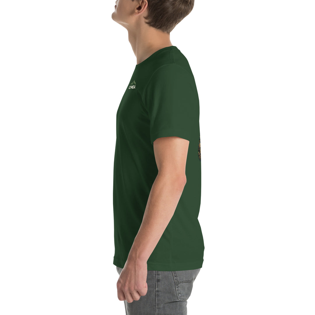 O’MEA™ Walleye — Missed Bait — Premium Tee, forest, left 