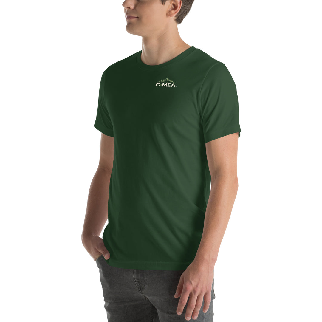 O’MEA™ Eelpout — Premium Tee, forest, left-front 