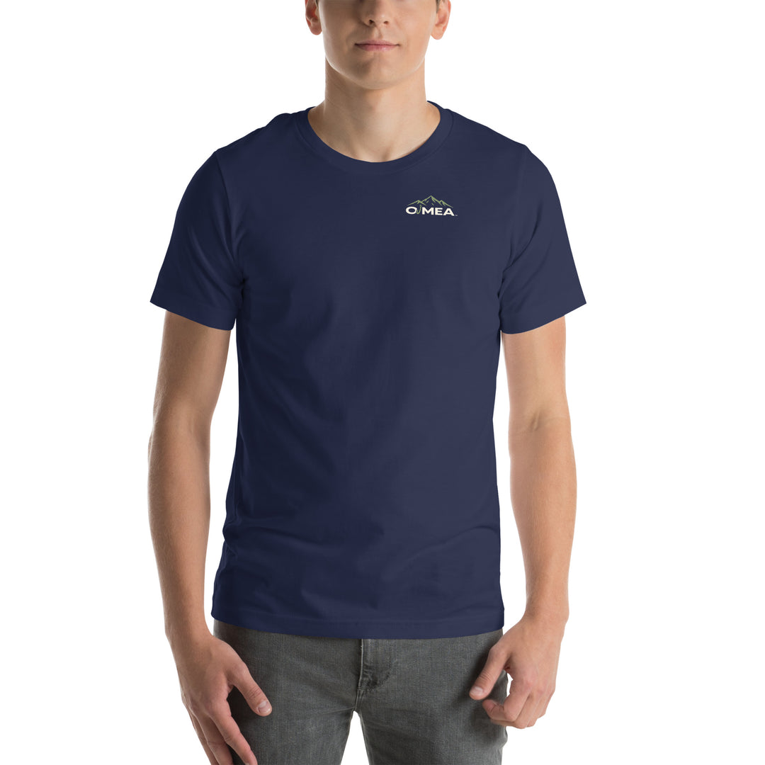 O’MEA™ Bass — Premium Tee, navy, front 