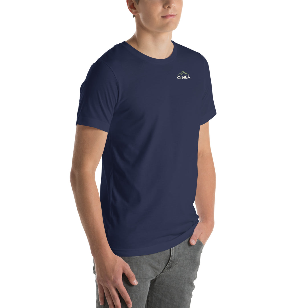 O’MEA™ Golf — Near-Miss Putt — Premium Tee, navy, right-front 